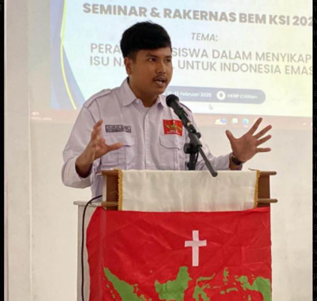 Ketua BEM Kristiani Seluruh Indonesia